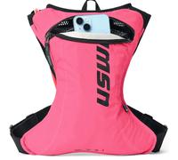 USWE Race 2.0, zaino idrico ultra leggero con sacca d'acqua da 2,0 l, confezione a prova di perdite, per ghiaia, MTB, corsa, escursionismo, ciclismo, campeggio, ciclismo, per uomini e donne (rosa, 2L)