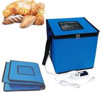 Borsa per lievitazione Pieghevole, Scatola per fermentazione dell'impasto, impostazione della Temperatura da 1 a 60 Gradi, Riscaldamento Uniforme, Design Portatile, Set per Pane e Yogurt, Mi