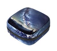 Borsa per lo smaltimento dei tovaglioli igienici per ragazze e donne, universo, spazio, cielo stellato, albero montagna, sacchetti per lo smaltimento dei tovaglioli igienici, grande capacità con