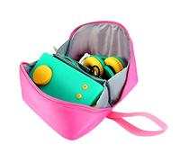 Borsa per LUNII Fabbrica delle Storie, con Comparti per Cuffie Audio e Cantastorie, Portatile, Rosa