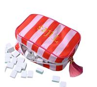Borsa per Mahjong Piastrelle Portatile Mah Jongg Organizer Pouch | Mah Jongg - Organizer per piastrelle da uomo, pensionati, principianti, professionisti, feste, riunioni, casa, appartamento