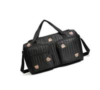 Borsa Per Mamma Trapuntata Con Motivo Adorabile Spalla Leggera in Poliestere Fodera Impermeabile Spaziosa Per Pannolini Trapuntati Per Uso Quotidiano