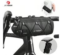 Borsa per manubrio della bicicletta, cestino della bicicletta, borsa anteriore della bicicletta, borsa a tracolla, borsa da vita adatta per biciclette sportive, accessori professionali per biciclette 