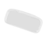 Borsa per materiali da scrittura in PVC con bordo rinforzato, tasca frontale trasparente, multiuso, per tirocinio in prospettiva di scrittura