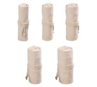 Borsa Per Matite Con 12/24/36/48/72 Fori In Tela Da Rullo Per Trucco