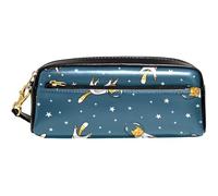 Borsa Per Matite Funny Cat Astronaut In Space Astuccio Durevole Scatola Di Cancelleria Con Cerniera Astuccio Portamatite Per Scuola Università Matite