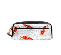 Borsa Per Matite Koi Carp Fish With Corals Cancelleria Portamatite Espandibile Astuccio Scuola Durevole Custodia Porta Cancelleria Per Studenti Adolescente Ragazze