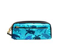 Borsa Per Matite Sea Turtles In The Ocean Trucco Borsa Portatile Custodia Porta Cancelleria Espandibile Astucci Cancelleria Per Scuola Università Adolescente