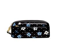 Borsa Per Matite Wild Flowers On Polka Dots Borsa Dei Trucchi Grande Capacità Astuccio Per Matite Aesthetic Astucci Cancelleria Per Studenti Scuola Università