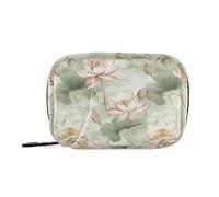 Borsa per medicinali vintage con scomparti staccabili attaccabile piccolo organizer per pillole