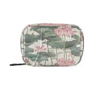 Borsa per medicine in stile cinese con scomparti staccabili, riutilizzabile, borsa da viaggio per medicine