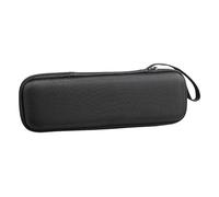 Borsa per Microfono EVA 26x8x7cm Cerniera, Nera, Antiurto | Tasca a Rete, Maniglia, Supporti Interni, per Reporter di Campo e Host di Eventi