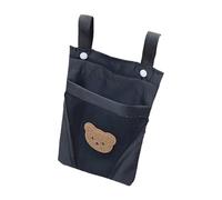 Borsa per monopattino, per bambini, motivo: animali del fumetto, organizer per passeggino, grande capacità, con grande tasca per passeggino