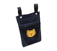 Borsa per monopattino, per bambini, motivo: animali del fumetto, organizer per passeggino, grande capacità, con grande tasca per passeggino