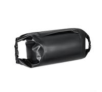 Borsa per montaggio anteriore della bicicletta, capacità 7 l, impermeabile, per pendolari e spostamenti, con ampia doppia apertura e tasca laterale di caricamento dall'alto