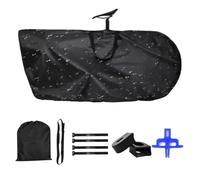 Borsa Per Mountain Bike Tessuto Oxford Impermeabile | Borsa per il trasporto e lo stoccaggio per la bicicletta per la scuola, il balcone, il campeggio, lo spostamento locale di