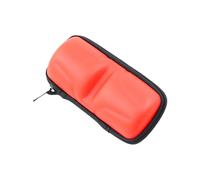 Borsa per mulinello da pesca per baitcasting Drum Raft Storage Case Hold 2 Custodia antigraffio Trasporta antipolvere EVA Copertura da pesca per tamburo, Rosso, Taglia unica