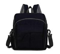 Borsa Per Mummia Borsa Per Pannolini A Tracolla Borsa A Tracolla Portatile Doppia Borsa Madre Posteriore Nero