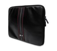 BORSA PER NOTEBOOK BMW BMCS14COMSCAKR 14 Carbon Red Stripes, 14 pollici, TPU nero, antigraffio