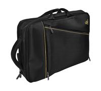 Exacompta Borsa zaino Exactive 17734E per laptop 15,6 pollici e tablet, poliestere, nera