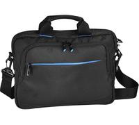 BORSA PER NOTEBOOK MONOLITH Blue Line #3315 - per fino a 13”, PET riciclato, Per Computer e laptop da 13 ", Dimensioni: A 300 mm, P 380 mm, L 420 mm, Nero con dettagli blu