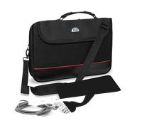 BORSA PER NOTEBOOK PEDEA Trendline 17,3", nylon, antiurto, impermeabile, tracolla, tasca laptop