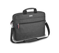 Pedea Urban-Hip - Borsa a Tracolla per Laptop con Scomparto per Tablet, Colore: Grigio, Grigio., 15,6 Pollici, Utility