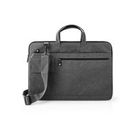 NEDIS Nbbg17150bk, Borsa per Notebook, Nero, m