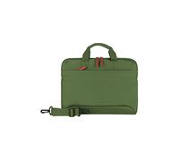 BORSA PER NOTEBOOK TUCANO Smilza 15" poliestere riciclato, antiurto zip tracolla, Per Computer e laptop da 14 ", Dimensioni: A 270 mm, P 35 mm, L 370 mm, Verde