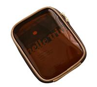Borsa per organizer da toilette portatile Materiali in PVC impermeabile con disegni chiari per un facile accesso e conservazione ordinata Borsa per lavaggio portatile, C