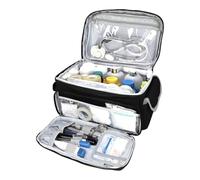 Borsa per organizzatore di medicinali - Controllo a temperatura isolato, sacchetto per la salute di grande capacità | Custodia di farmacia di lunga durata, kit medico di viaggio, distributore di pillo