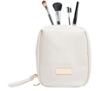 Borsa Per Organizzatore Per Trucco - Custodia Cosmetica Per Viaggi PU | Stoccaggio Da Toeletta Multifunzionale, Borsa Con Cerniera Di Bellezza Portatile, Supporto Compatto | Borse Per Donne Custodi