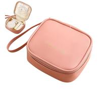 Borsa per pad mestruale: borsa tamponi con cerniera, supporto in pelle PU, custodia compatta durevole, elegante organizer discreto | Conservazione igiene femminile per cuscinetti infermieristica
