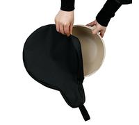 Borsa per padella in ghisa da campeggio all'aperto,Organizzatori di stoccaggio per pentole,Borsa per padella resistente all'acqua con anello per appendere