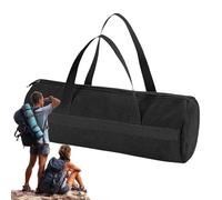 Borsa per paletti per, robusta tela per pali e picchetti, borsa multiuso con cerniera per attrezzi da campeggio, 42 x 13 x 13 cm, ideale per avventure all'aperto