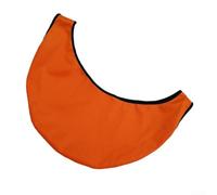 Borsa per palla da bowling con detergente See-Saw Cleaner, lucidatrice e asciugamano, accessorio sportivo in poliestere per il trasporto di una palla, nero (arancione)