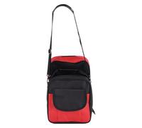 Borsa per palla da bowling, porta palline singolo, 35 x 20 x 20 cm, zaino con tracolla regolabile, scomparto per scarpe per attrezzatura sportiva da uomo, atleta, uso studentesco, allenamento e