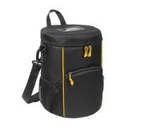 Borsa per palline da tennis con tracolla rimovibile, regolabile, per allenamento baseball, palline da tennis portatili, con