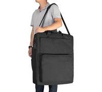 Borsa per pannello solare, di stoccaggio per pannelli , protezione a doppio strato per pannello solare, organizer impermeabile imbottito con tasche multiple e tracolla per campeggio