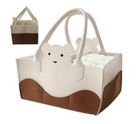 Borsa per pannolini, Borsa per pannolini - Borse fasciatoio maternità - Organizzatore per pannolini in feltro, organizer portatile per fasciatoio per fasciatoio per asilo, auto
