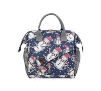 Borsa Per Pannolini Da Viaggio, Impermeabile con Multi Scomparto e Porta Biberon, Borsa Per Pannolini Con Scomparti Separati, Per Bambini Maschi E Femmine Asilo Casa Interno Esterno Viaggio Campeggio