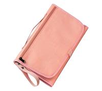 Borsa per pannolini, impermeabile, con gancio per passeggino, borsa per pannolini con fasciatoio, per brevi viaggi, passeggiate, tutti i giorni, gite in famiglia, picnic, rosa, Refer to description