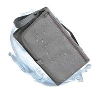 Borsa per pannolini, impermeabile, organizer per pannolini, borsa per passeggino con fasciatoio | per brevi viaggi, passeggiate, tutti i giorni, gite in famiglia, picnic, Grigio chiaro, Refer to