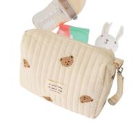 Borsa per pannolini leggeri, borsa per pannolini per bambini,Tasto di pannolino riutilizzabile per i genitori | Sacchetto di stoccaggio del cameriere per carreggiatore di cartone di cotone portatile p