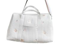 Borsa per pannolini, organizer da viaggio portatile di grande capacità, borsa da ospedale per donne consegna del lavoro | per pompa, biberon, ciuccio, mamma, papà, genitori, gravidanza, consegna