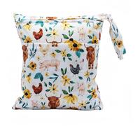 Borsa per pannolini per bambini a prova di acqua per l'organizzazione della casa o durante il viaggio portatile custodia contenitore per l'organizzazione della casa