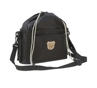 Borsa per pannolini per passeggini con grande tasca portaoggetti spaziosa ed elegante borsa portaoggetti con coulisse per genitori moderni borsa portatile