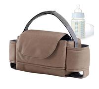 Borsa per pannolini per passeggino | Organizer per mano forte con supporto per passeggino - Forniture infermieristiche all'aperto per pannolini, bottiglie d'acqua, bottiglie per l'allattamento