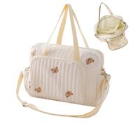Borsa per pannolini Tote - Grande Organizzatore Con Design Di Stoccaggio Da Viaggio | Elegante Borsa A Pannolini Per La Mamma | Consegna In Ospedale, Vacanze, Nursery, Abbigliamento Salviette