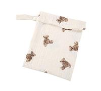 Borsa per passeggino leggera borsa per pannolini per bambini, in morbido cotone, borsa portaoggetti per mummie, borsa per pannolini per attività all'aperto